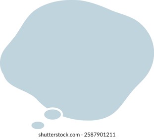 Cloudy Anxiety and Dissatisfaction Speech Bubbles, Vector
