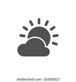 cloudy day icon