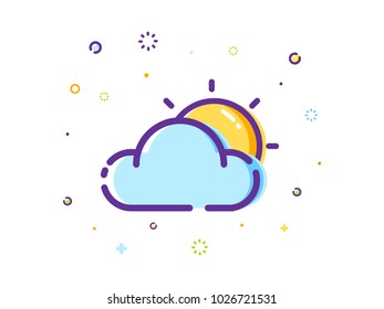 The Cloudy Day Illustration