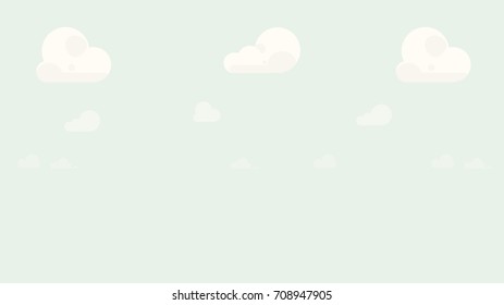 Cloudy day simple wallpaper