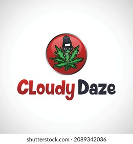 Cloudy Daze logo design free download our site