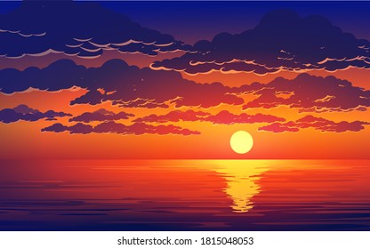 23,233 Sunset Lake Vector Images, Stock Photos & Vectors | Shutterstock