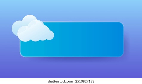 Nublado. Azulejo vacío para colocar su contenido, App de pronóstico de Clima o Sitio web. Nublado, otoño, primavera, aguacero, viento, frío, temperatura, precipitación, condiciones, grados Celsius, Fahrenheit