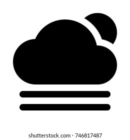 cloudy gusty day