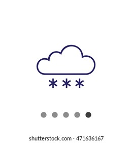 Cloudy with heavy snow