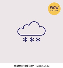 Cloudy with heavy snow