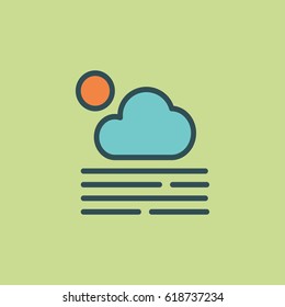 cloudy icon