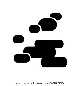 Cloudy icon illustration vector design template