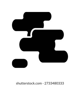 Cloudy icon illustration vector design template