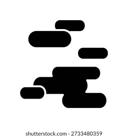 Cloudy icon illustration vector design template