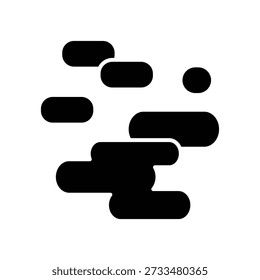 Cloudy icon illustration vector design template