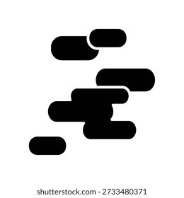 Cloudy icon illustration vector design template