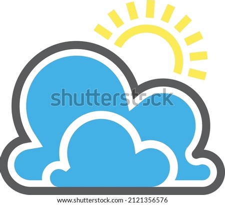 Similar – Image, Stock Photo sign from behind Sky