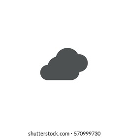 cloudy icon. sign design