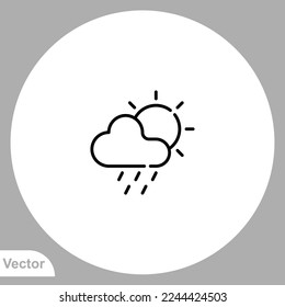 Trübe Symbol, Vektorsymbol, Symbol, Logo-Illustration für Web und Mobile