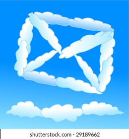 Cloudy letter