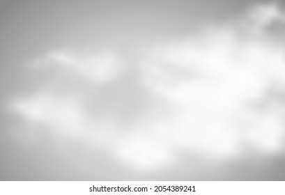 bewölkter Himmelshintergrund mit Wolken oder Nebel