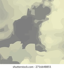 Cielo nuboso con nubes espesas en mal Clima. Fondo de cielo blanco. Ilustración vectorial.