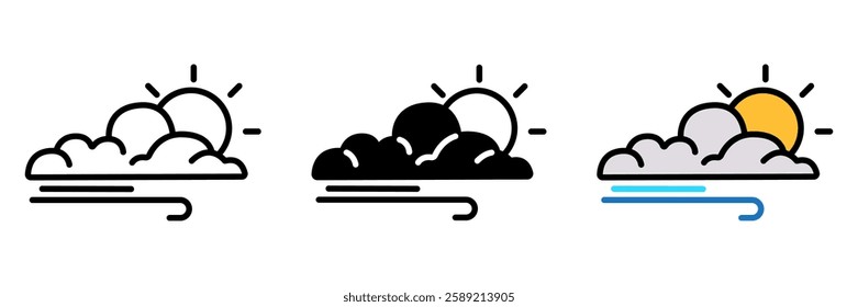 Cloudy Sky is a weather condition where thick clouds cover the sky, often indicating upcoming rain or storms.