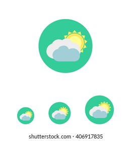 Cloudy with sunny periods