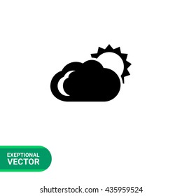 Cloudy with sunny periods