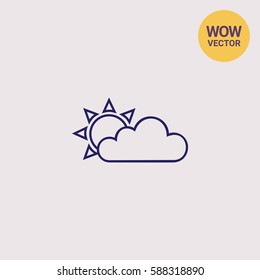 Cloudy with sunny periods