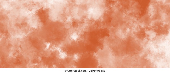 Cloudy and textured grunge effect in warm orange hues with a soft ethereal finish

