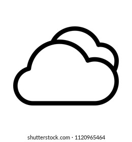 Cloudy weather forecast