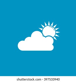 cloudy weather  icon