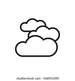 cloudy weather icon