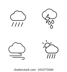 Trübe-Wetterbeleuchtungssymbol