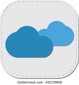 Cloudy, Weather logo ,icon