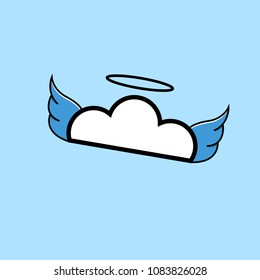clound fly vector