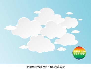 Clouns in the blue sky