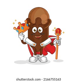the clove king vector. cartoon character