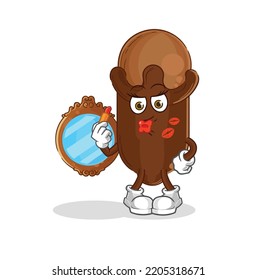 el clove maquillaje mascota. vector de dibujos animados