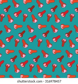 Clove pattern vector background