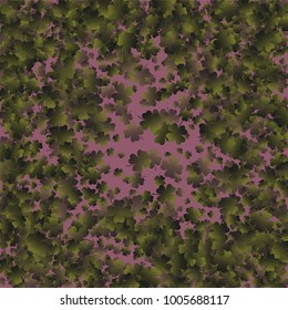 Clover background is a confetti which consist of many isolated elements. Stylish and beautiful clover background. Can be used as poster, border, background, wallpaper, card and etc