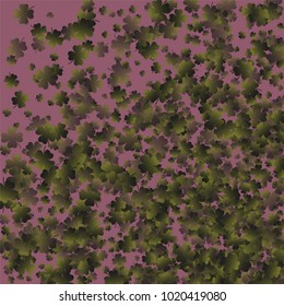 Clover background is a confetti which consist of many isolated elements. Stylish and beautiful clover background. Can be used as poster, border, background, wallpaper, card and etc