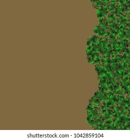 Clover background is a confetti which consist of many isolated elements. Stylish and beautiful clover background. Can be used as poster, border, background, wallpaper, card and etc