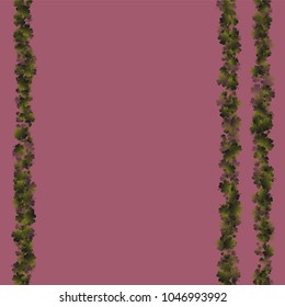 Clover background is a confetti which consist of many isolated elements. Stylish and beautiful clover background. Can be used as poster, border, background, wallpaper, card and etc
