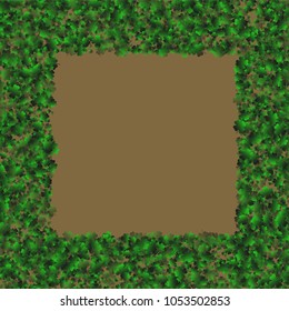 Clover background is a confetti which consist of many isolated elements. Stylish and beautiful clover background. Can be used as poster, border, background, wallpaper, card and etc