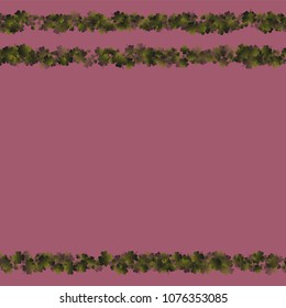 Clover background is a confetti which consist of many isolated elements. Stylish and beautiful clover background. Can be used as poster, border, background, wallpaper, card and etc