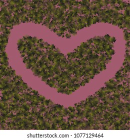 Clover background is a confetti which consist of many isolated elements. Stylish and beautiful clover background. Can be used as poster, border, background, wallpaper, card and etc
