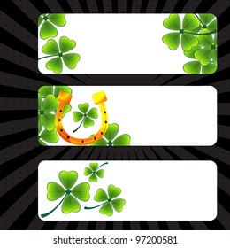 clover background design for Patric's day