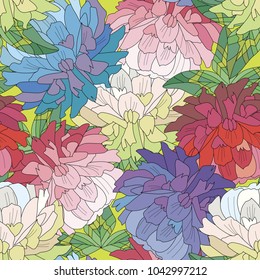 Clover background. Seamless pattern.