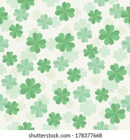 Clover background ,seamless pattern