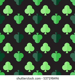 Clover background seamless vector