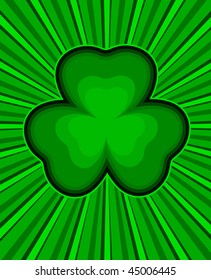 clover background for the St. Patrick's Day