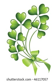 clover background for the St. Patrick's Day